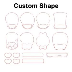 แผ่นรองเมาส์สั่งทำขายส่งสำหรับสำนักงาน ของขวัญส่งเสริมการขาย แผ่นรองเมาส์สั่งทำ แผ่นรองโต๊ะพิมพ์โลโก้ - Product Image 5