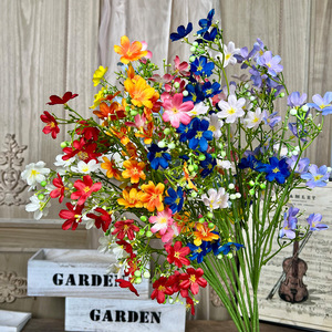 Fleurs artificielles Daphne Odora, bouquet en soie, décorations de mariage réalistes, accessoires pour la maison et l'extérieur - Product Image 1