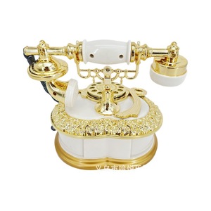 ยินเยว่ กล่องดนตรีโทรศัพท์แบบโบราณ สไตล์ยุโรป พลาสติกทรงกลม ทันสมัย สำหรับบาร์ คาเฟ่ ที่เก็บของสร้างสรรค์ - Product Image 5