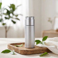 Bouteille en plastique PET à double pompe multi-usages 300 ml, impression personnalisée, double compartiment, emballage de lotion de beauté