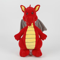 Liangjie personnalisé fabricant d'usine nouveau Design Anime Dragon en peluche belle bande dessinée en peluche dinosaure en peluche animal en peluche jouet