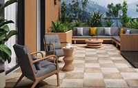 Panel de Pared Ranurado WPC Ignífugo e Impermeable, Venta al Por Mayor, para Decoración Interior y Exterior de Hoteles, Gimnasios y Comercios