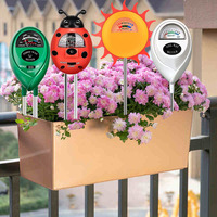 Moniteur numérique du sol Portable 3 en 1, stylo lumineux, Type stylo, moniteur de température des plantes, Kit de Test du sol, pour l'intérieur et l'extérieur