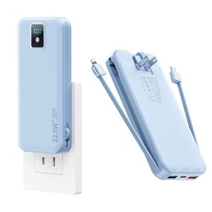 สถานีไฟฟ้าพกพา 12000mAh 22.5W พร้อมปลั๊ก AC ในตัว สายชาร์จเร็วแบบ Type C สำหรับสหรัฐอเมริกาและแคนาดา - Product Image 5