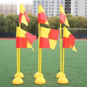 Drapeaux d'angle pliables de style classique pour terrain de football et de football 1m 1.5m de hauteur pour terrain de sport - Product Image 5
