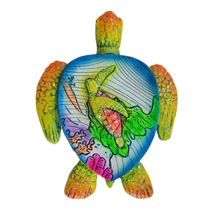 Imán de nevera de recuerdo de viaje, estilo océano, tortuga marina, decoración del hogar, imán promocional personalizado - Product Image 2