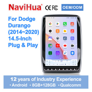 Nuevo producto Navihua para Dodge Durango 2014-2020, pantalla táctil con sistema Android de 14.5 pulgadas, radio, GPS, DSP y reproductor de navegación. - Product Image 1