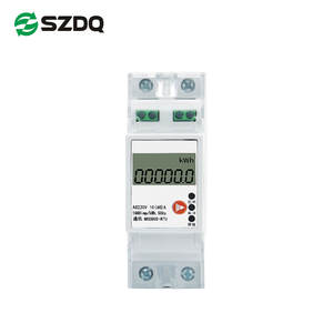 Wattmètre numérique monophasé AC220V compteur d'énergie Rail Din pour la <span class=keywords><strong>mesure</strong></span> de la consommation d'énergie de courant de tension - Product Image 4