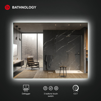Wholesale Factory Large Manufacturer's Smart LED Mirror Modern Frameless Bathroom Bath Anti-Dumping Tariffs Illuminated LED