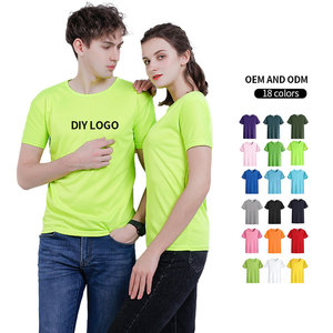 <span class=keywords><strong>T</strong></span>-<span class=keywords><strong>shirt</strong></span> de sport pour <span class=keywords><strong>homme</strong></span> à séchage rapide, personnalisable <span class=keywords><strong>avec</strong></span> logo, respirant, absorbant la transpiration, col rond, vente en gros - Product Image 2