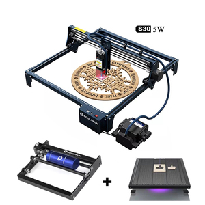 <span class=keywords><strong>SCULPFUN</strong></span> S30 5W Juego de 3 Piezas/Cortador Láser con Asistencia de Aire Automática y Rodillo Rotatorio de Panal para Grabado Láser - Product Image 1