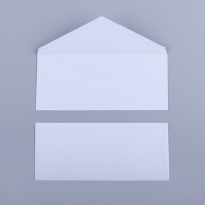 #10 phong bì thư kinh doanh màu trắng với Giấy niêm phong thông thường - Product Image 1