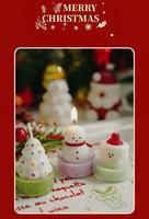 Nouvel arrivage de mini bougies chauffe-plat de Noël parfumées bougies décoratives de table avec emballage individuel