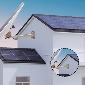 Support mural pour antenne satellite Starlink Mini, support <span class=keywords><strong>de</strong></span> fixation Star Chain, accessoires satellite pour Starlink Mini Wall - Product Image 4