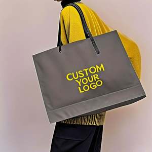 High Quality 300gsm Packaging <b>Gift</b> <b>Bag</b> Clothing Packaging Extra <b>Large</b> Shopping <b>Bags</b> Luxury Shopping Paper <b>Bag</b> with Custom Logo - Product Image 1