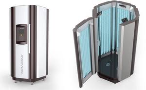 Cabine UV Kernel avec 40 tubes spéciaux <span class=keywords><strong>311NM</strong></span> NB UVB PUVA, cabine de photothérapie pour le traitement complet du vitiligo - Product Image 4