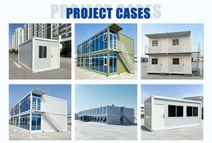 Maison conteneur pliable à déploiement rapide, assemblage modulaire pour l'hébergement <span class=keywords><strong>temporaire</strong></span> sur chantier - Product Image 4
