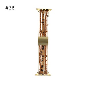HUAMJ <span class=keywords><strong>cinturino</strong></span> per orologio in <span class=keywords><strong>pelle</strong></span> leopardata moda per <span class=keywords><strong>Apple</strong></span> <span class=keywords><strong>watch</strong></span> 40mm <span class=keywords><strong>44mm</strong></span> 38mm 42mm 41mm 45mm - Product Image 6