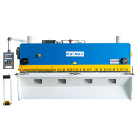 Machine à cisailler hydraulique automatique RAYMAX 3200 mm, coupe de tôle d'acier de 6 mm