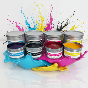 Tintas de Impresión Offset de Secado Rápido y Alto Brillo, Tintas Offset de Proceso CMYK para Impresión de Embalajes de Papel - Product Image 1