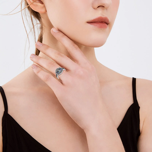 Bán buôn Chất lượng cao 925 Sterling Bạc bào ngư vỏ Celtic Knot cây của cuộc sống Vòng - Product Image 3