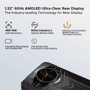 Doogee S200 Cộng Với 5G Gồ Ghề Điện Thoại Thông Minh 1.32 "Phía Sau Hiển Thị AI Hình Ảnh 6.72 ''12 + 512GB 10100 MAh Pin Dimensity Octa Core CDMA - Product Image 3