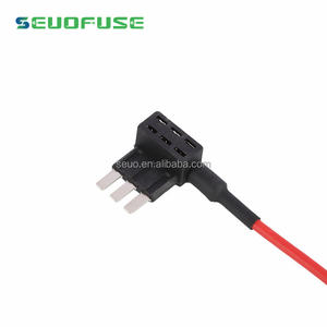 Alta Qualidade Low Profile Adicionar um Circuito Back Micro 3 Blade Auto Automotive Inline Fuse Tap - Product Image 4