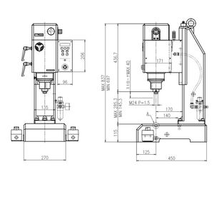 Máquina Remachadora Hidráulica de Acero Inoxidable IRON CO.LTD. 380V/200V Fácil de Operar - Product Image 3