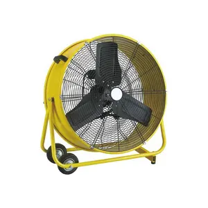 AC endüstriyel havalandırma davul Fan motoru kimyasal sanayi için büyük hava hacmi eksenel akış fanı