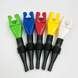 Plastic refueling funnel Portable folding telescopic hose bayonet hands-free filling motorcycle car gasoline funnel