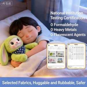 Robot Lapin en Peluche Intelligent Interactif avec Yeux LED et Commande Vocale, Jouet Rechargeable par USB, Compagnon pour Garçons et Filles, Cadeau/Objet Connecté pour la Maison - Product Image 4