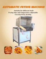 Nouvelle friteuse industrielle à gaz électrique Zeko pour maïs/beignet/fève pommes de terre frites continues faisant la Machine