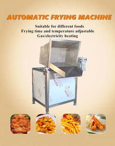 Новая электрическая газовая промышленная фритюрница для кукурузы/пончика/широкой фасоли, машина для производства картофеля фри - Product Image 5