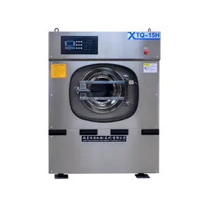 Machine à laver commerciale XTQ-15H entièrement automatique, extracteur de lave-linge à vapeur industriel à vendre