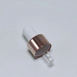 Mini Botella de Vidrio Transparente Ámbar de 1ml 2ml 3ml 5ml con Gotero para Aceites Esenciales y Tapa Dorada Rosa - Product Image 4