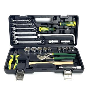 Durable utilisant le jeu de douilles professionnelles <span class=keywords><strong>à</strong></span> bas prix 25 pièces jeu d'outils <span class=keywords><strong>à</strong></span> main <span class=keywords><strong>à</strong></span> douille pour la réparation de voiture - Product Image 3