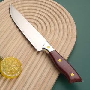 Cuchillo de Cocina de Acero Inoxidable para el Hogar, Cuchillo Especial para Chef para Cortar Carne de Cerdo, Res, Cordero y Frutas, con Mango de Madera, Venta al por Mayor - Product Image 1