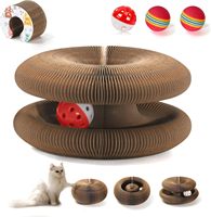 Griffoir pour chat en forme de patte avec balles, idéal pour l'intérieur – Nouveauté usine, vente chaude, amusant et interactif pour votre chat