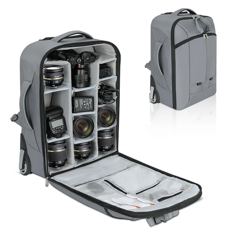New Good Quality Digital Gear Camera Equipment Bag Custom Logo Waterproof Travel Hiking Camera Backpack Bag