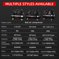 100% Usine Vendre Directement Grande Capacité 4KW Safe ARB Piston Compresseur D'air Pompe Portable Fiable et Efficace