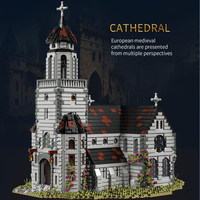 BaKa 33925 Nuevo Modelo de Castillo Medieval MOC, Rompecabezas de Ladrillos para Armar, Regalo de Alta Calidad para Adultos, 6172 Piezas, Juego de Bloques de Construcción