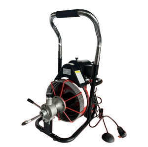 Máquina profesional de dragado de tuberías de alta presión de 180 bares, nueva, metálica, para alcantarillado, supermercados y uso en gasolineras - Product Image 1