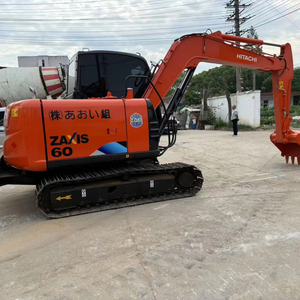 High Performance Quality Original Used Hitachi EX 60 Excavator Japan Original ZAXIS60 Second Hand ZX60 Small Excavator ZX60 - Product Image 1