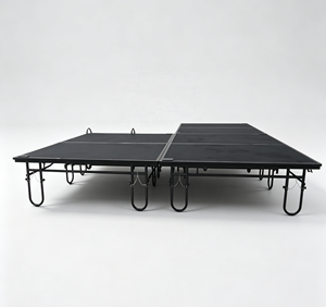 RK Adjustable Mobile Outdoor Iron Event Concerts Stage <b>Platform</b> Foldable Durable Easy Install Wedding Portable Stage - Product Image 1