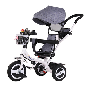 <span class=keywords><strong>Triciclo</strong></span> Plegable 4 en 1 de Alta Calidad para Niños, Asiento Giratorio de <span class=keywords><strong>360</strong></span> <span class=keywords><strong>Grados</strong></span>, Inventario al por Mayor, <span class=keywords><strong>Triciclo</strong></span> para Bebés - Product Image 6