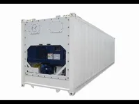 Conteneur frigorifique de 20 pieds et 40HQ avec isolation au cyclopentane et température interne de -25°C