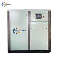 LINGYUE Chine 220 11KW double tension 14 Bar compresseur d'air refroidi par air machine stationnaire avec moteur et pompe moteur