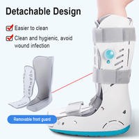 Orthèses gonflables pour la marche, bottes de marche pour la cheville (entorse et fracture), support respirant, fixation médicale, bottes de maintien.