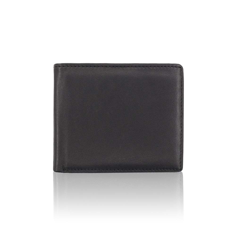 Оптовая продажа, мужской кожаный кошелек, мужской кошелек с блокировкой rfid, кожаный мужской тонкий кошелек двойного сложения