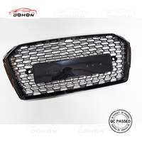 Grille de calandre pour Audi A4 B9 mise à niveau vers la calandre RS4 pour calandre de pare-chocs avant Audi avec kit de carrosserie en nid d'abeille 16-19